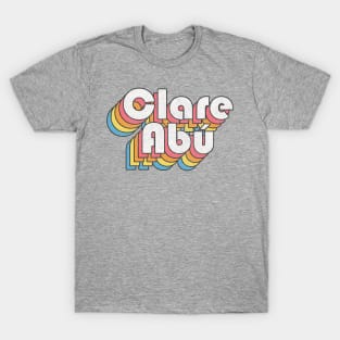 Clare Abú / Ireland Forever! Retro Faded-Look Irish Design T-Shirt